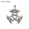 Yudan Jewelry Manufacturer Custom Stainless Steel silver Irish claddagh pendant